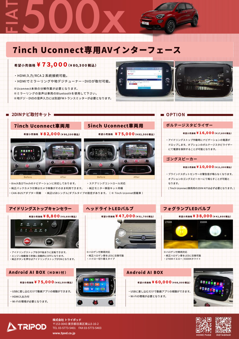 FIAT - トライポッド