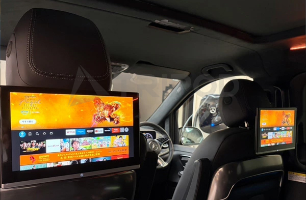 BENZ ベンツVクラス（W447）リアモニター、フリップダウンモニター取付キット